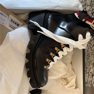 Gucci Combat Boots